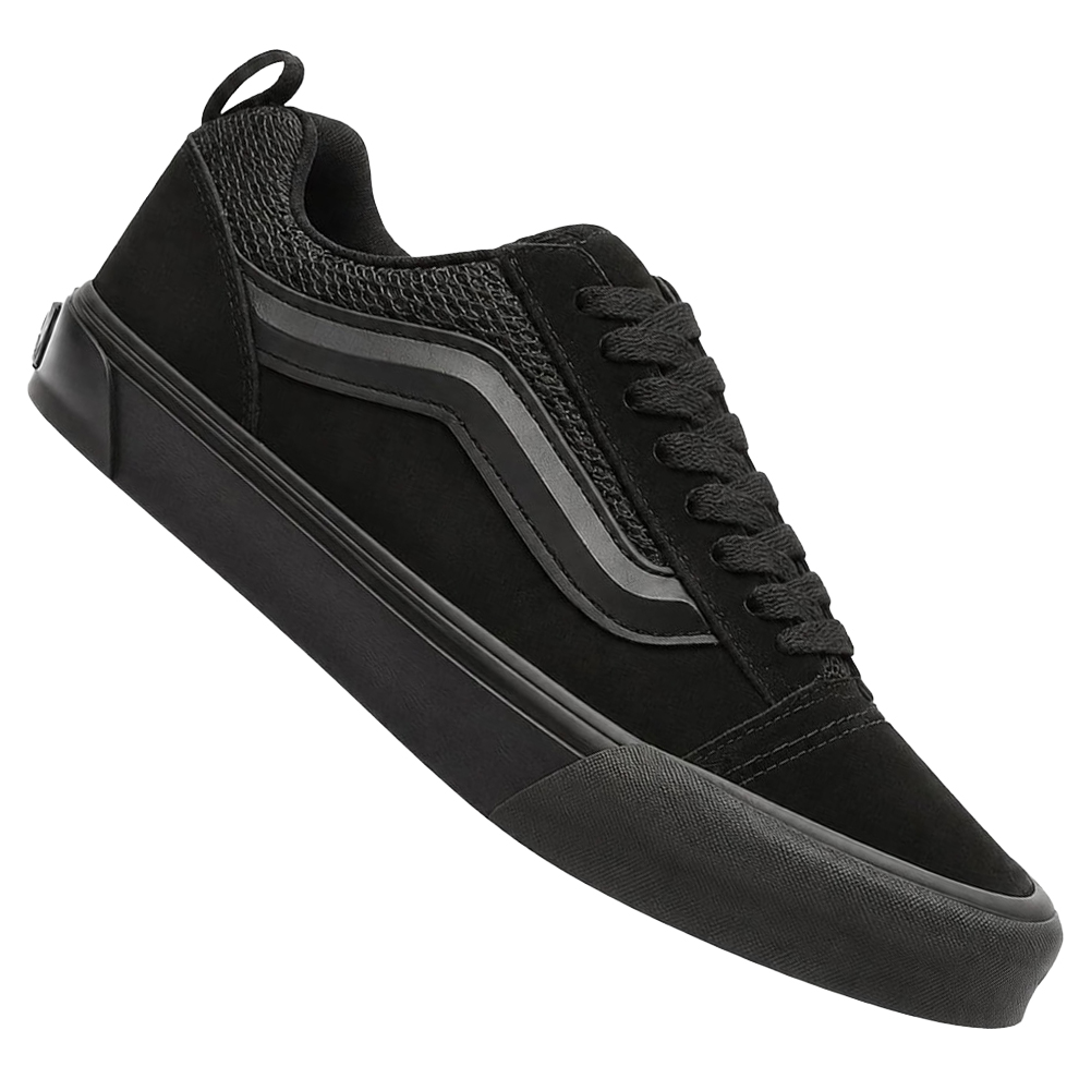 Schwarzer Vans Knu Skool VN0009QCBKA1 Sneaker