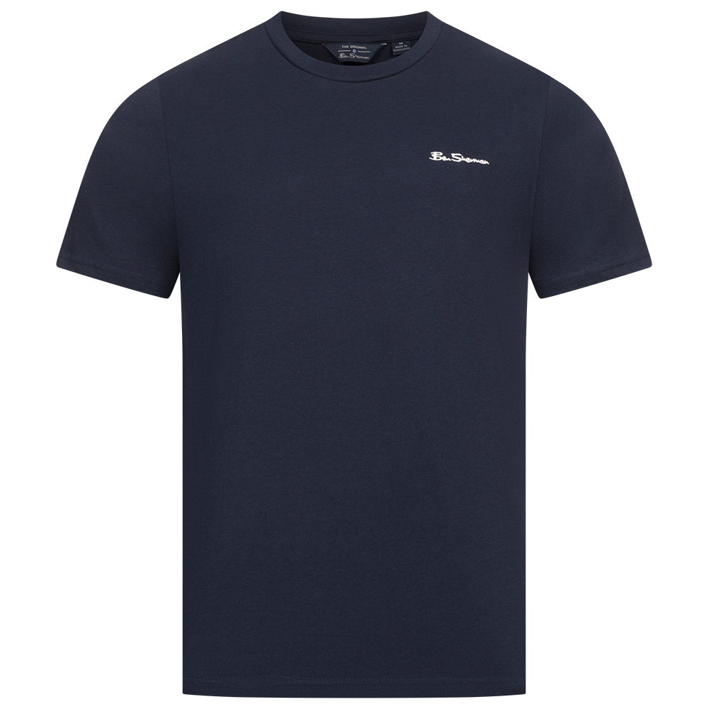 Ben Sherman Small Logo Herren T-Shirt 0076266-DARKNAVY