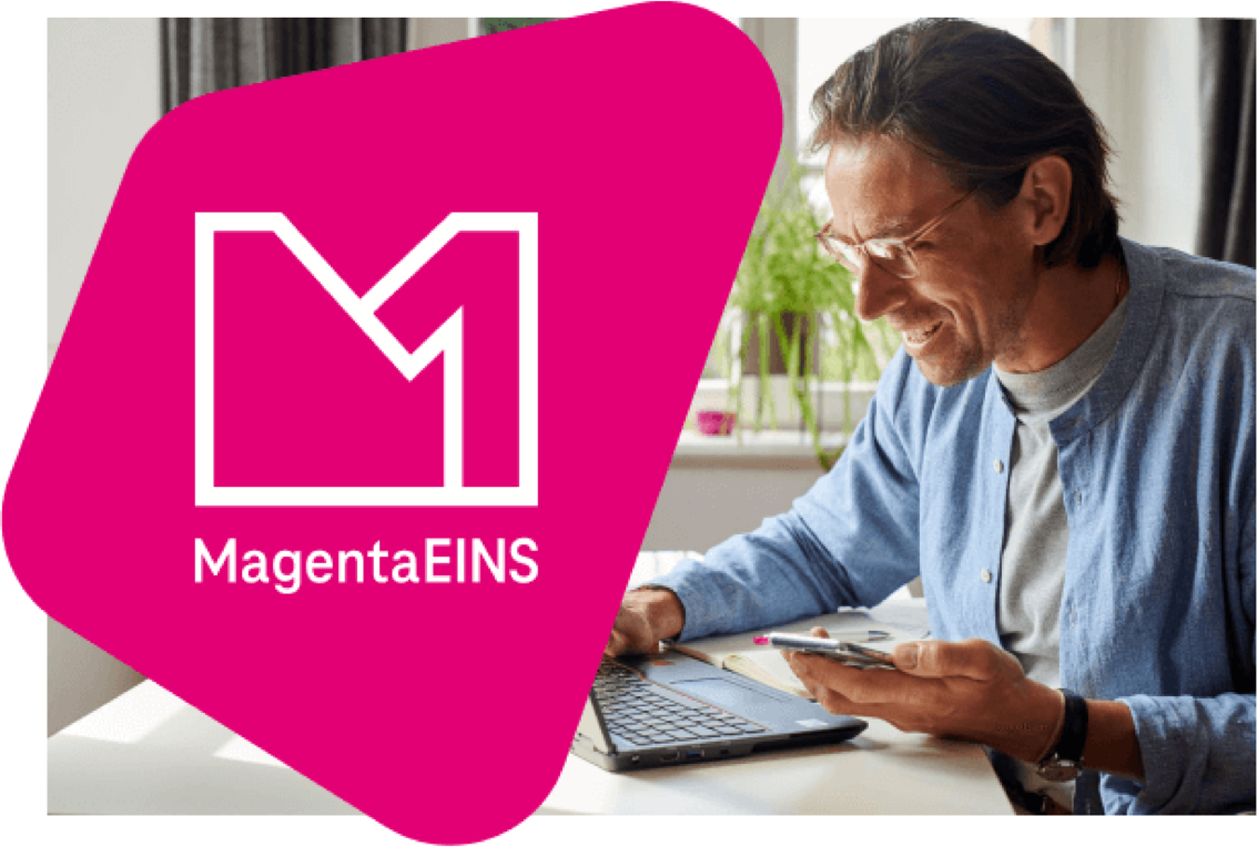 Offizielles Telekom Motiv zu MagentaEINS