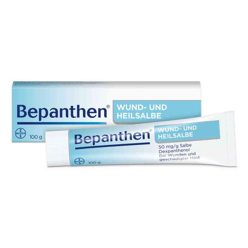Offizielles versandApo-Produktbild von Bepanthen Wund- und Heilsalbe 100 g mit 50 mg/g Dexpanthenol