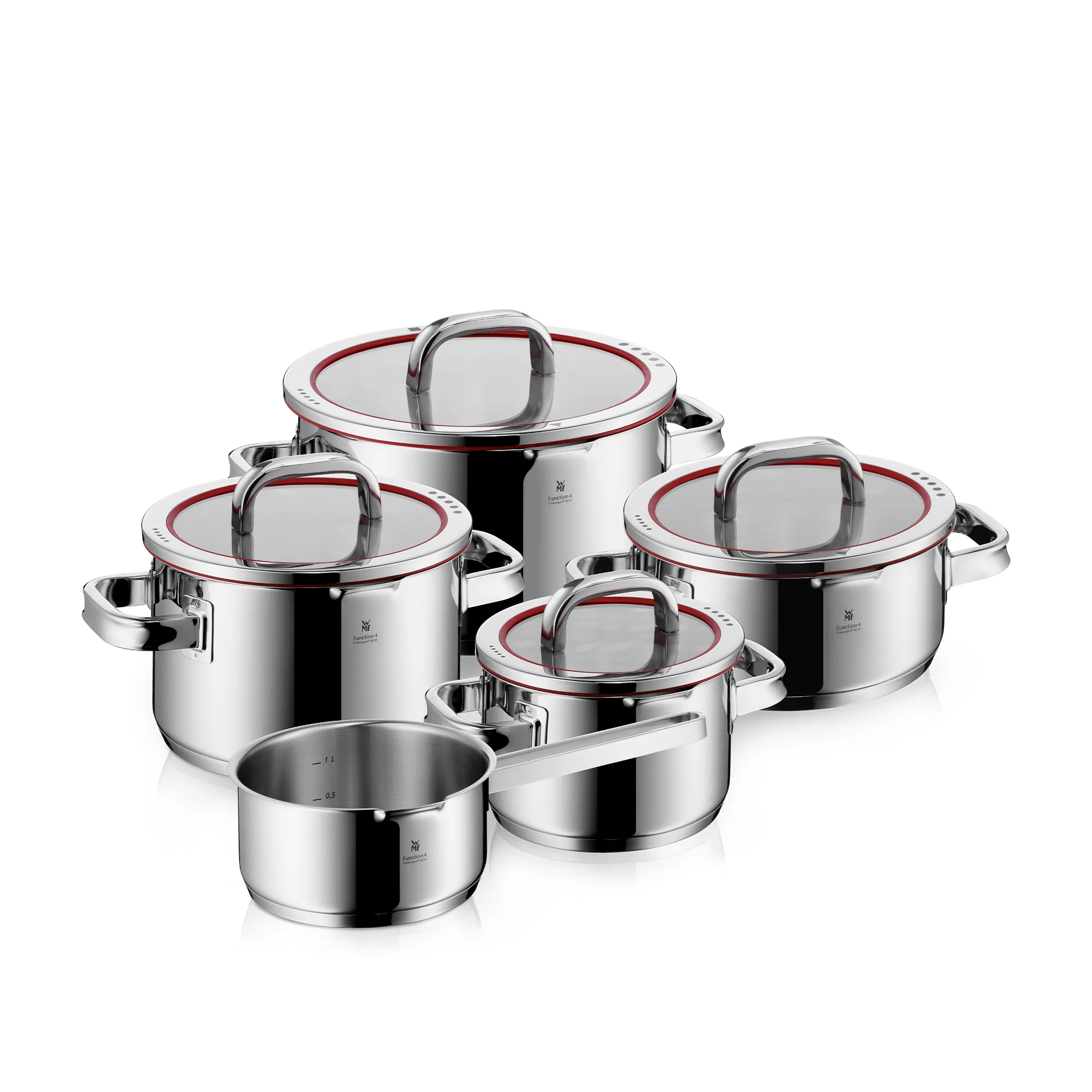 WMF Function 4 Edelstahl-Topfset