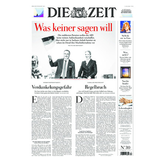 DIE ZEIT Leseprobe mit sechs Ausgaben