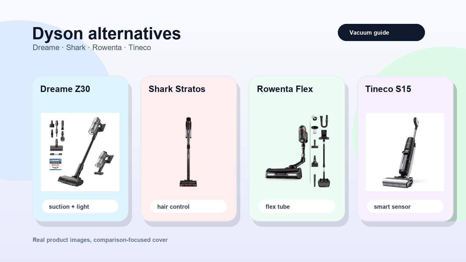 Dyson-Alternativen in Deutschland: Shark, Rowenta, Dreame und Tineco im Vergleich